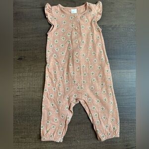 H&M Pink Floral Kids One Piece